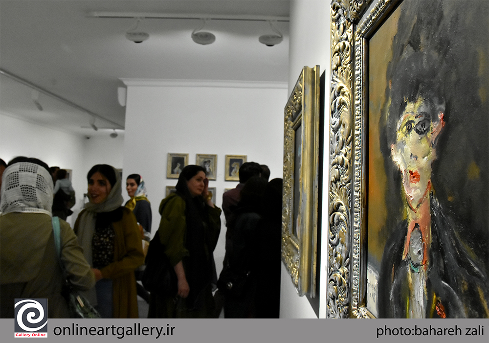 گزارش تصویری نمایشگاه نقاشی های حسینعلی ذابحی در گالری هور